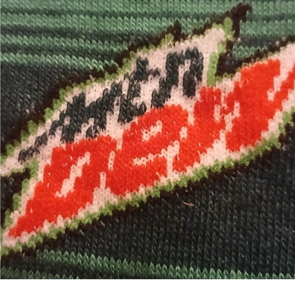 Mountain Dew Crew Socks -NWT - Picture 4 of 10